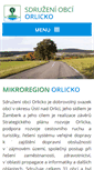 Mobile Screenshot of orlicko.cz